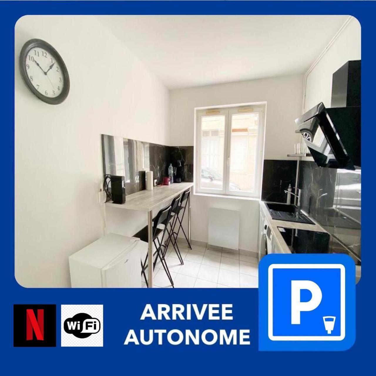 023 Chic & Cosy F1 23M2 Hypercentre Wifi Smart Tv Netflix Appartement Saint-Etienne  Buitenkant foto
